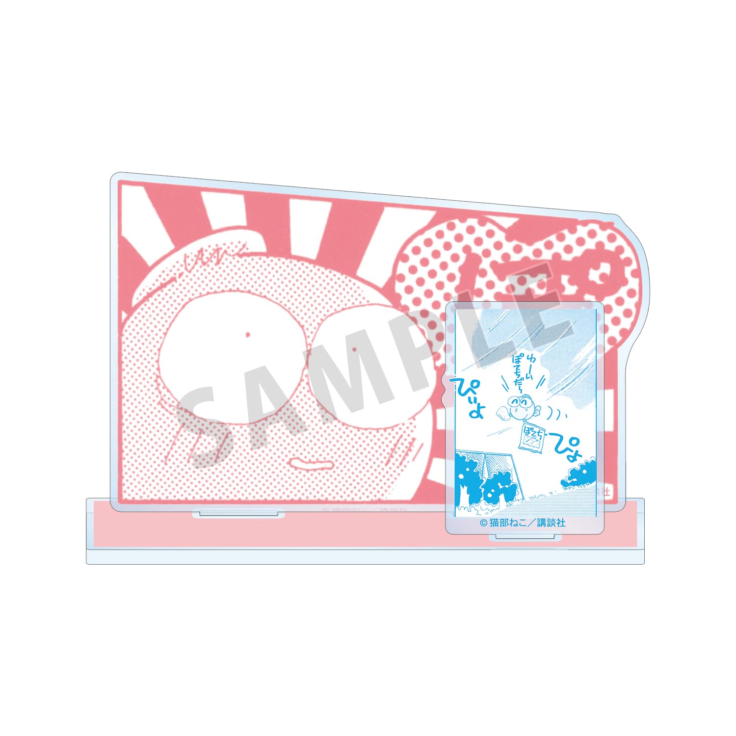 

Золотая рыбка Оригинальные детали рамы в комплекте Большая акриловая подставка Предупреждение! Гёпи-чан