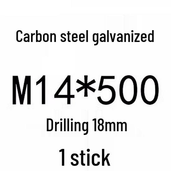 Extra Long Expansion Screws Set - Pull-Out Bolts M6/M8/M10/M12/M14/M16 in Various Sizes (200x250x300x400)