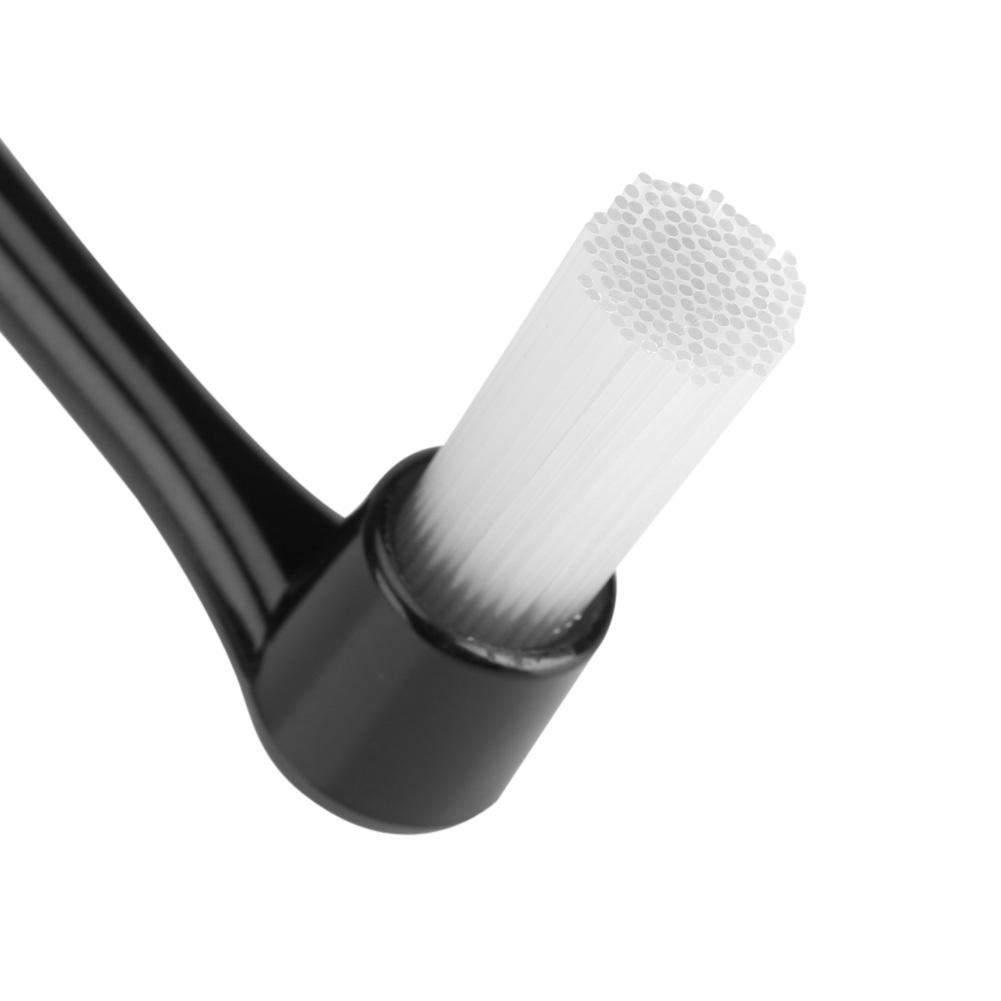 Dual Use Nylon Espress Coffee Machine Cleaning Brush Spoon Machine Group Head Kitchen