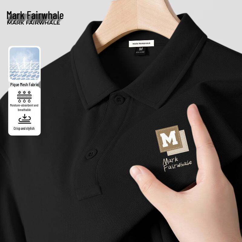 Mark Fairwhale Men s Breathable Pique Mesh Short-Sleeve Polo Shirt XL