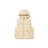 New MLB Down Vest Unisex Beige 3ADVL0116-50SAS