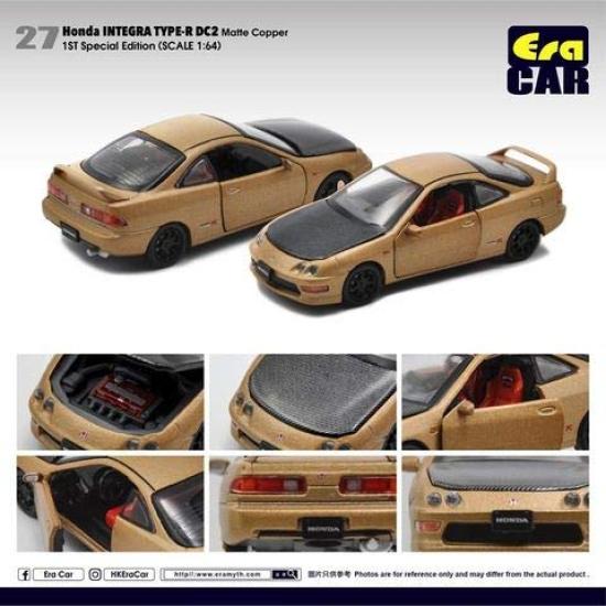 

EraCar Scale ERA27F Honda INTEGRA DC2 Late Model Matte Copper Cooper Press Limited 1/64 TYPE-R (First Edition)