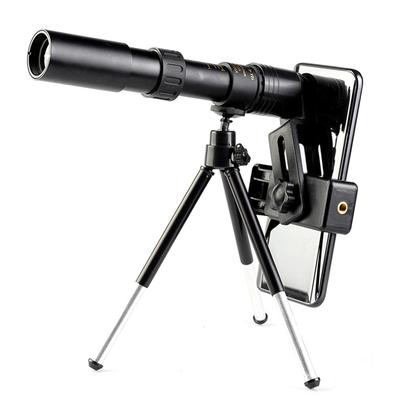 Portable HD High Magnification Monoculars Outdoor Telescope with Tripod Photo ClipRetractable Waterproof Telescope Hunting Tool
