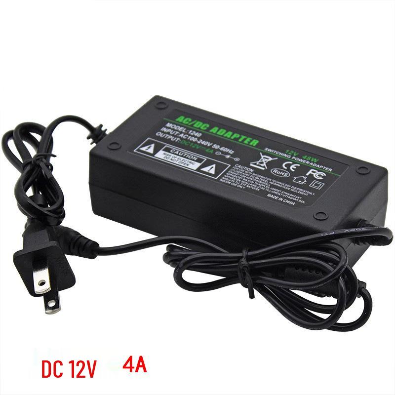 DC 12V Power Adapter for Cameras, Speakers, Amplifiers (1A-10A)