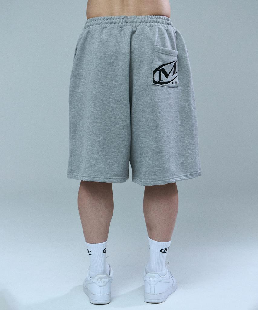 Mihag Pocket Logo Bermuda Shorts (Gray)