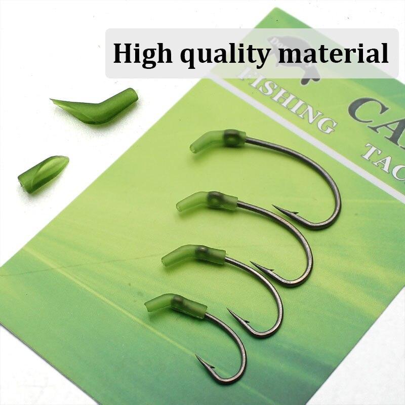 30pcs Carp Fishing Accessories Anti Tangle Sleeves Line Aligner Tube For Feeder Carp Fishing Rig Hair Ronnie Rig Tackle