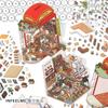 Infeel.Me 2.5D Scenery Stickers - 6th Edition Student Miniature Decoration Stickers