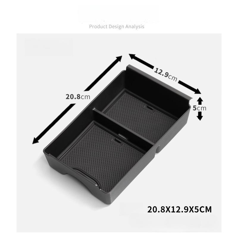 Car Tool For Exploration 06 Interior, Car Armrest Storage Box Indoor Central Upper Layer Console Holder