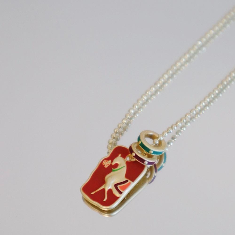 Pendant Beads Choker Simple Collarbone Chain Temperament Pearl Beaded Necklace  Gifts