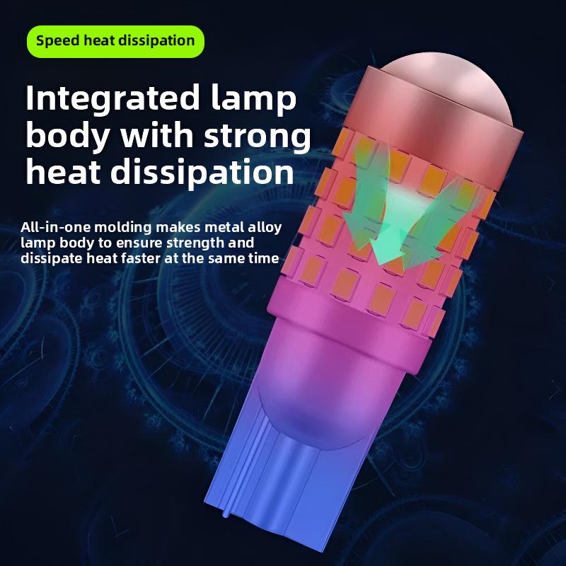 2PCS For Dodge Durango 2008-2021 Car Led Bulb T10 W5W width lights side marker position Signal Lamp 12V 24V Clearance Lights