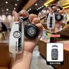 Car Remote Key Case Cover Shell For Mercedes Benz A C E S G Class GLC CLE CLA GLB GLS W177 W205 W213 W222 X167 AMG Leather Fob ZK9