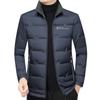 Mens Lightweight Short Down Jacket Winter Warm Casual Coat With High Loft 850 Fill Power Duck