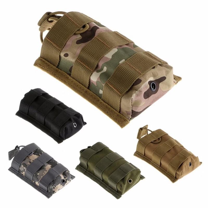 Outdoor Multi-functional Camouflage Magazine & Walkie-talkie Pouch