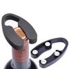 Wine Opener With Foil Cutter All In One Stainless Steel Tool For Easy Bottle Opening The Essential Wine Accessory For Enthusiast