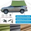 Tente UV Taşınabilir Kamp Çadırı Otomobil Çatı Üstü Yağmur Tentesi Araba Barınağı Gölge Kamp Yan Araba Çatı Üstü Çadır Su Geçirmez