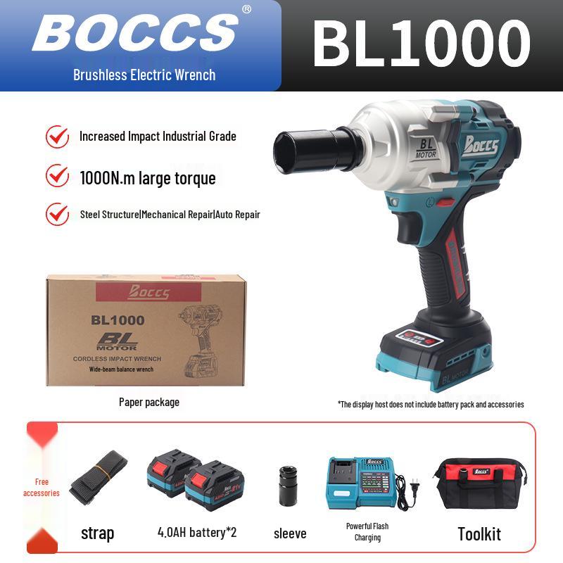 Cordless Multi-Functional Brushless Impact Wrench & Electric Screwdriver Set