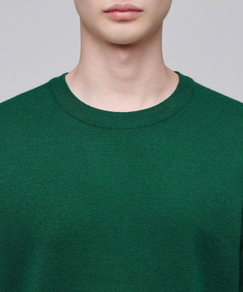 Musinsa Standard Maglia Girocollo Minimal [Verde Jolly]