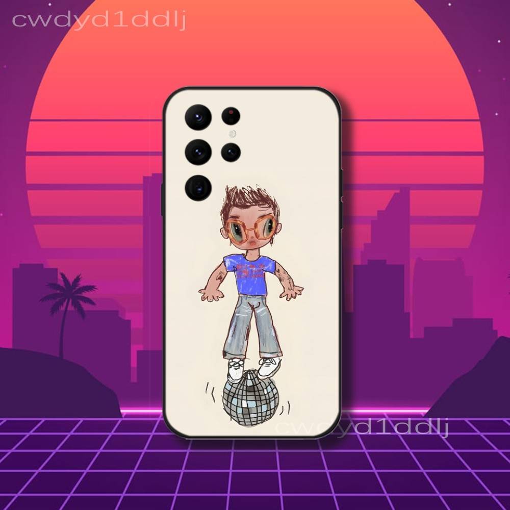 

H-Harry Kiss All The Time S-Styles Phone Case For Samsung S10,S21,FE,S21 ,S26,S25,S24,S23,Ultra,S9,S22,Plus Black Shell Cover Samsung S225G
