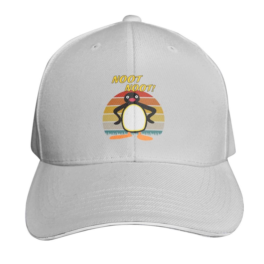 Pingu Noot Noot Logo Angery Pingu Cap Fashion Casual Baseball Caps Adjustable Hat Hip Hop Summer Unisex Baseball Hats