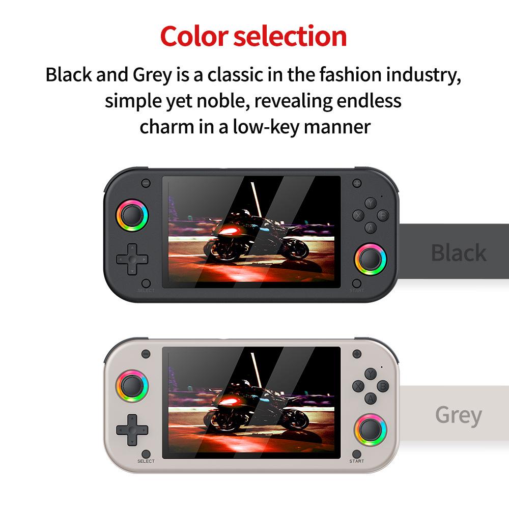 M26 5-inch 3D Handheld Game Console, HD Screen, TV Connectable, Dual Control, Two-Player Support, PS1 Compatible