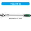 Industrial Ratcheting Wrench 72 Teeth High Torques Performances 460-610mm Adjustable Handle Length Ergonomic Rubber Grip For Confined Space
