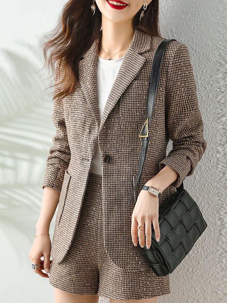 

Женский высококачественный приталенный пиджак - ранняя осень 2024 года, универсальный стиль темперамента 2XL [For 130-145 lbs]