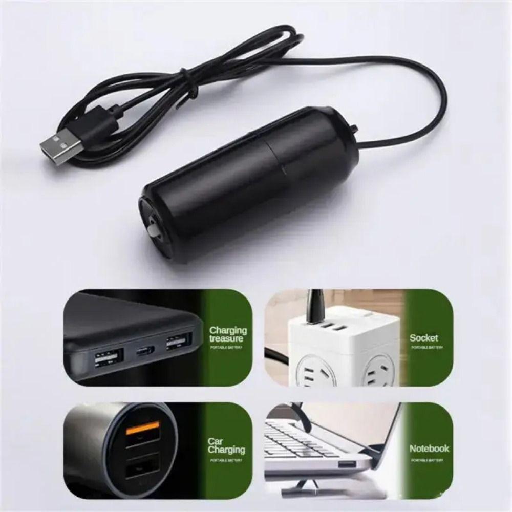 1Pcs Silent Air Compressor Fish Tank USB Aerator Oxygenator Durable Oxygen Air Pump