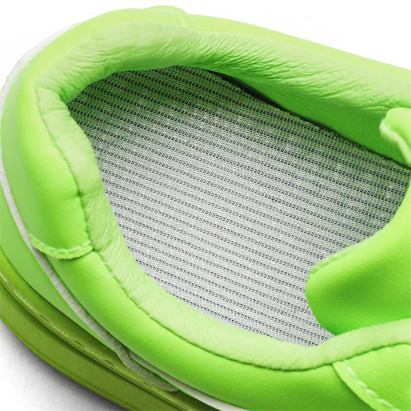 Herren Sportschuhe Weiß Skateboard Schuhe Studentenmode Elevator Höhenerhöhung Grün Laufschuhe Übergröße