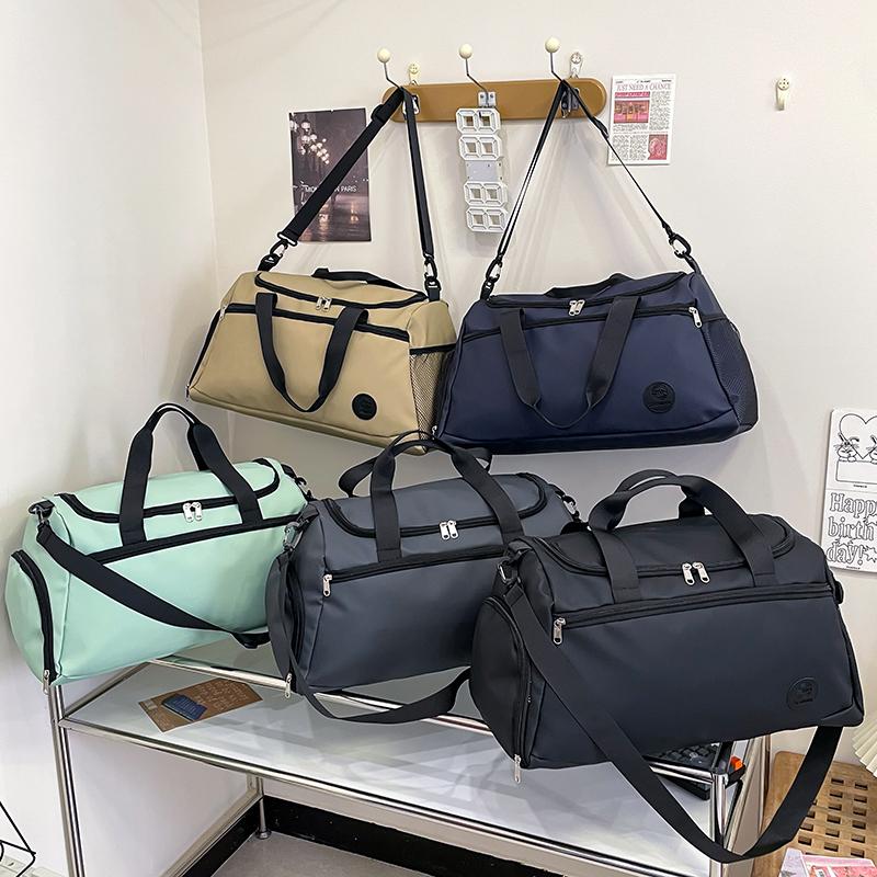 Large Capacity Handbag Sports Training Gym Bag with Shoes Compartment Storage Duffel Bag Dry Wet Separation Short Trip Bag