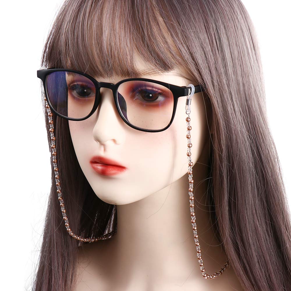 Neck Strap String Eeyglasses Rope Beads Glasses Chain Spectacle Cord Glasses Chains Mask Chains