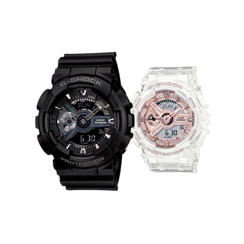 

Casio watch series-GAGMA fashionable and energetic street waterproof sports quartz movement Japanese and Korean watches for GA-110-1BDRGMA-S110SR-7A синій
