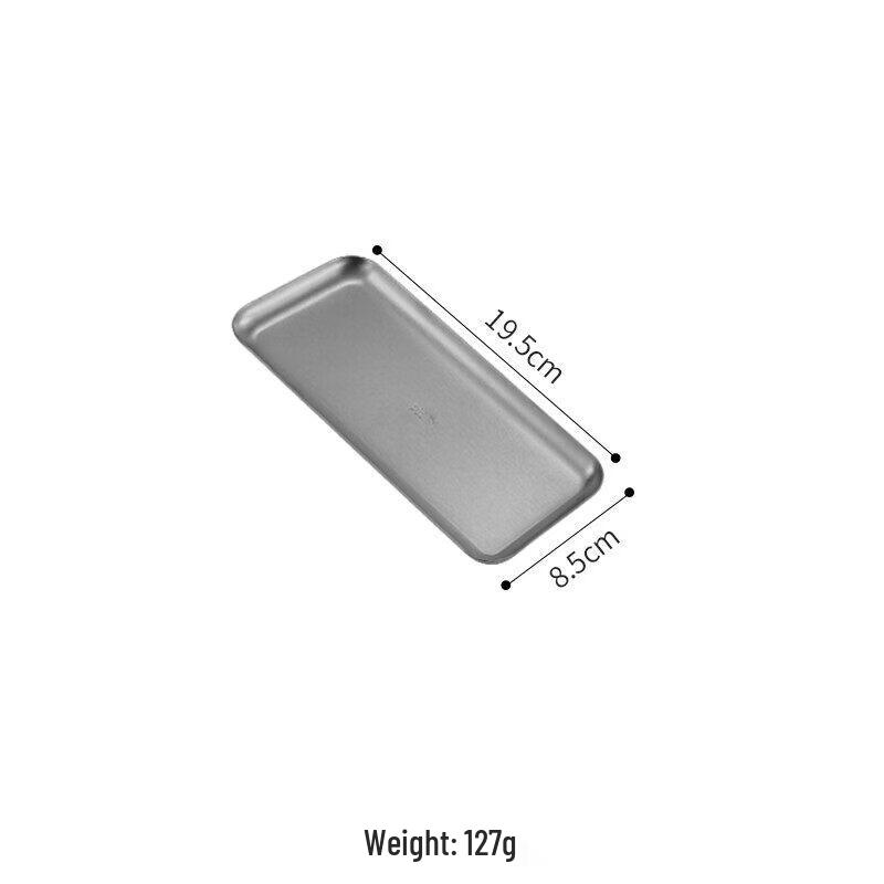 Stainless Steel Rectangular Serving Tray