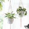 Plant Hangers Indoor Hanging Planter Basket With Wood Beads Decorative