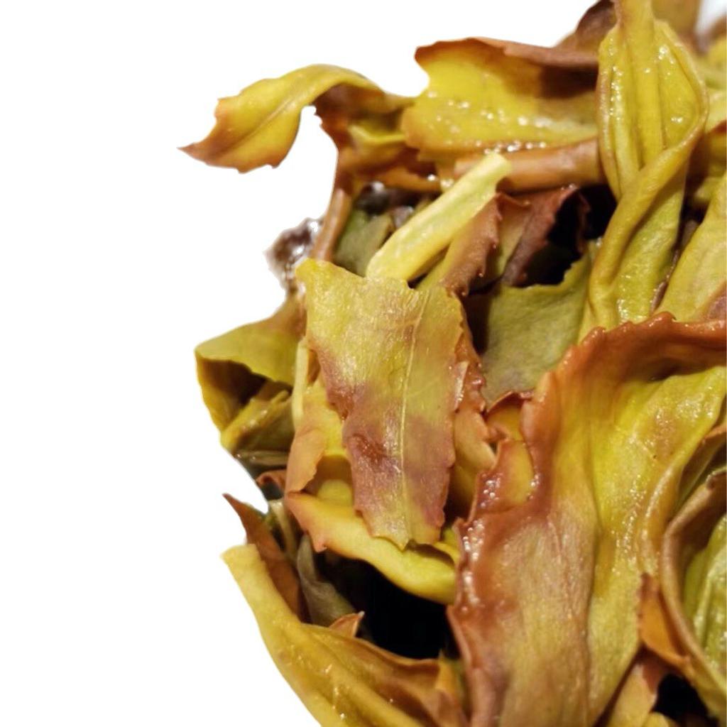Wuyi Tea Dahongpao Tea Four Famous Fir Beauty Tea C. Sinensis Cv. Baijiguan Tea Handmade Carbon Baked Zhengyan C. Sinensis Cv. Baijiguan Tea