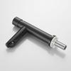 Black 304 Stainless Steel Bathroom Basin Faucet Pressure Public Toilets Washbasin Faucet Single Cooling Delay Sink Faucet