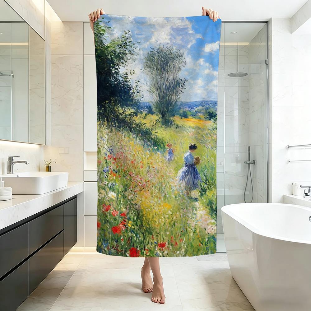Soft C-Camille PissarroS Towel Five-Star Hotel Quality Eco-Friendly Ultra Soft Thick Towels & Beach Towels