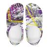 Printed EVA Slip On Clogs Unisex Lightweight Breathable Garden Shoes for Bathroom Beach Pool Home Summer Walking Garden Wear