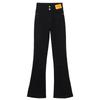 2025 Women's High Waist Black Stretch Slimming Flare Pants