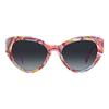 Lunettes De Soleil Kate Spade PAISLEIGH/S 55/19/140 PATTERN PINK/GREY SHADED Acétate Femme PAISLEIGH/S