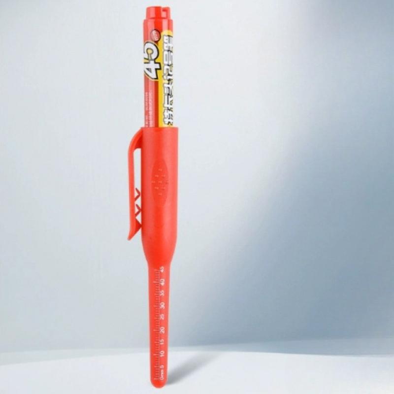 1/3/6PCS 45mm Deep Hole Long Head Paint Markers For Metal Perforating Waterproof Bathroom Woodworking Graffiti Paint Supplies