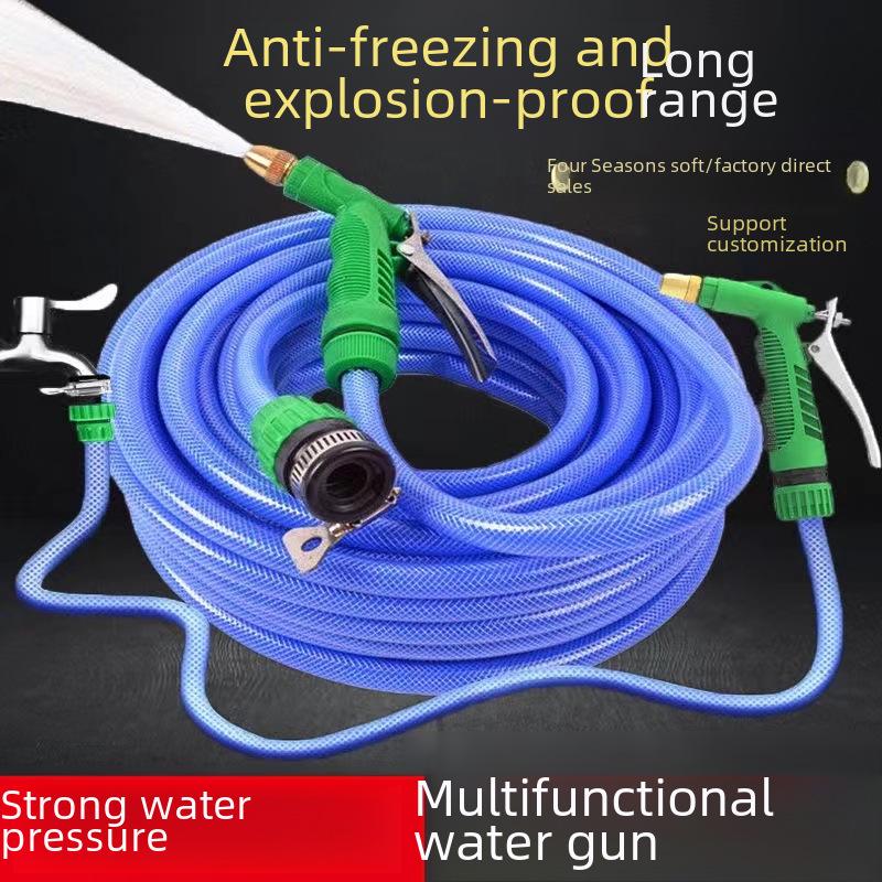 High-Pressure Water Hose Set for Car Wash, Plant Watering, and Cleaning.
