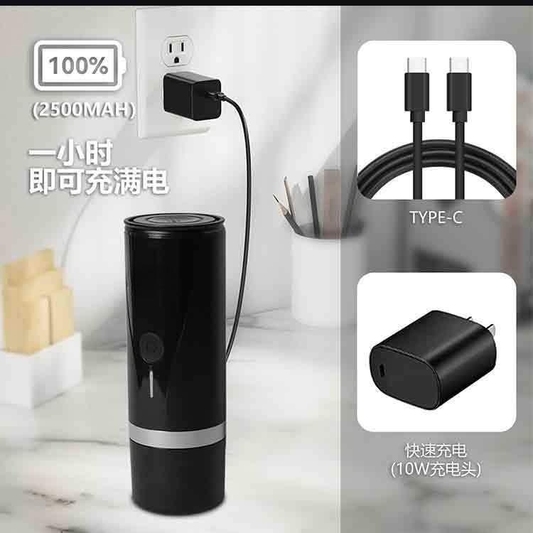 Portable Capsule Coffee Machine Italian Fully Automatic Wireless Small Portable Outdoor Home Mini