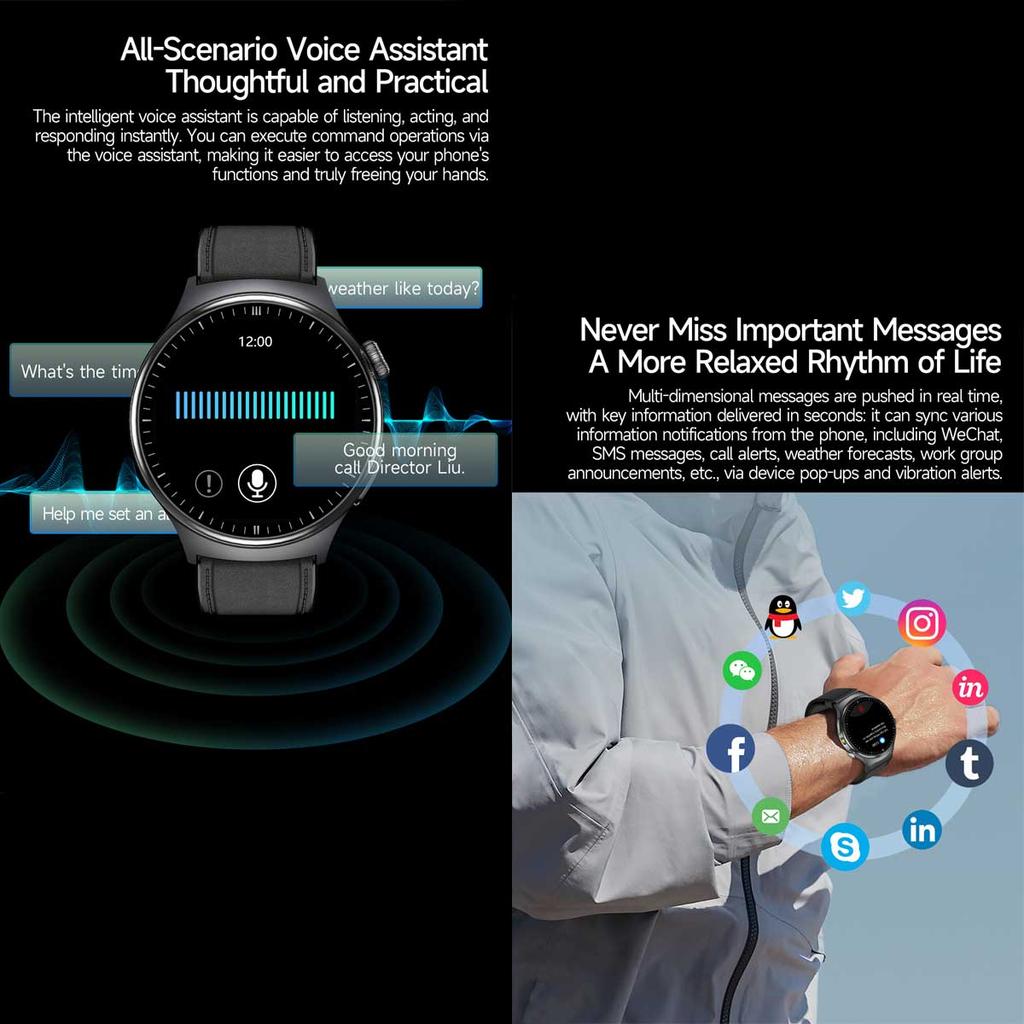 Men Smart Watch AMOLED ECG Health Monitoring Outdoors Flashlight Bluetooth Calling Sports Fitness Tracker TK27 Smartwatch