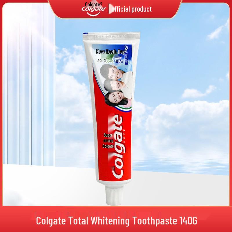 Colgate Strong White Toothpaste with Baking Soda & Jasmine Tea, 120g – Whitens Teeth, Freshens Breath, Removes Yellowing