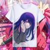 Oshi No Ko Anime Manga Stampa 3D T-Shirt Uomo Donna Moda Streetwear T-Shirt Oversize a Manica Corta Magliette Maschili Top Abbigliamento Uomo