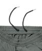GAKKAI UNIONS One-Pleat Nylon Parachute Cargo Pants Charcoal