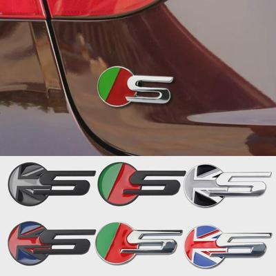 Araba Arka Bagaj Amblemi S logo çıkartması Jag/uar S-Tipi XF XE X Tipi F-pace XJ E-pace F-tipi I-pace Xe XJL CT5 XK XEL XFL XJS XJ6