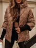 Oversized Hooded Jacket for Women with Pockets and Zipper Long Sleeve Loose Coat Street Fashion Outerwear