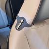 Car Seat Belt Fixing Buckle Quick-Release Car Seat Belt Retainer Anti-Slip Seat Belt Locking Stopper Comfort Shoulder Neck Strap