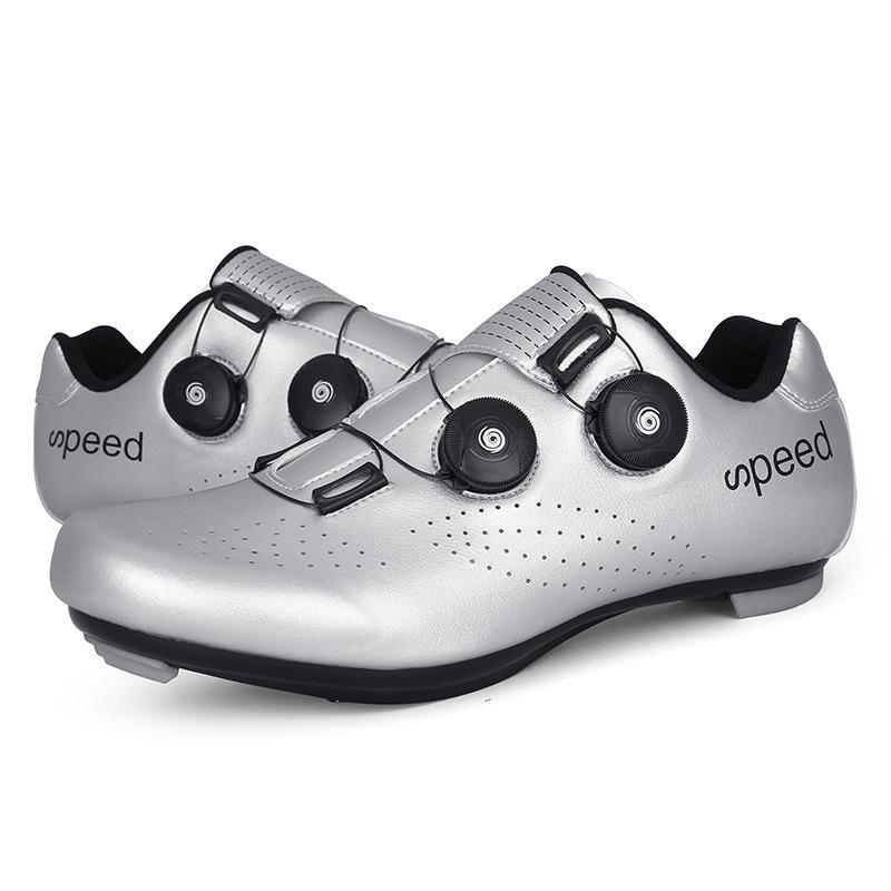Autumn new cycling shoes with locks, lock shoes, men's and women's road bicycles, power shoes, mountain cycling, colorful